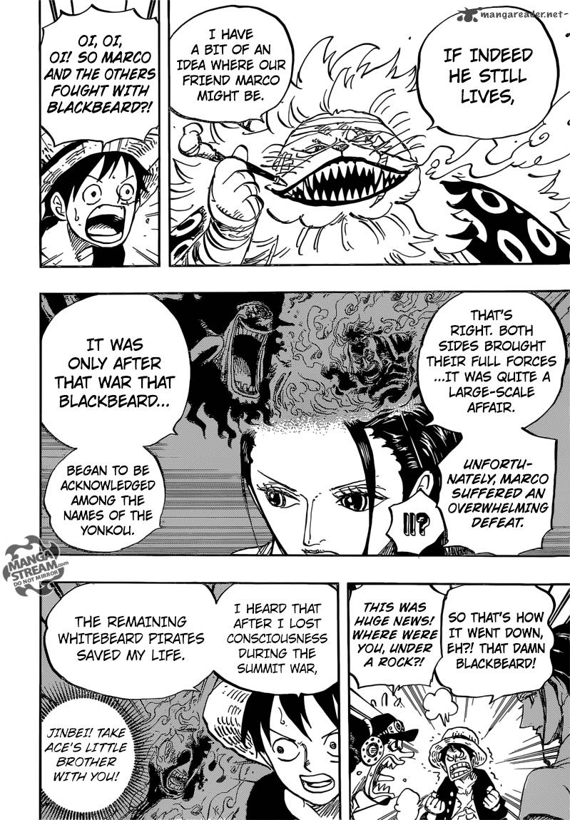 One Piece Chapter 820 - Page 14 in English