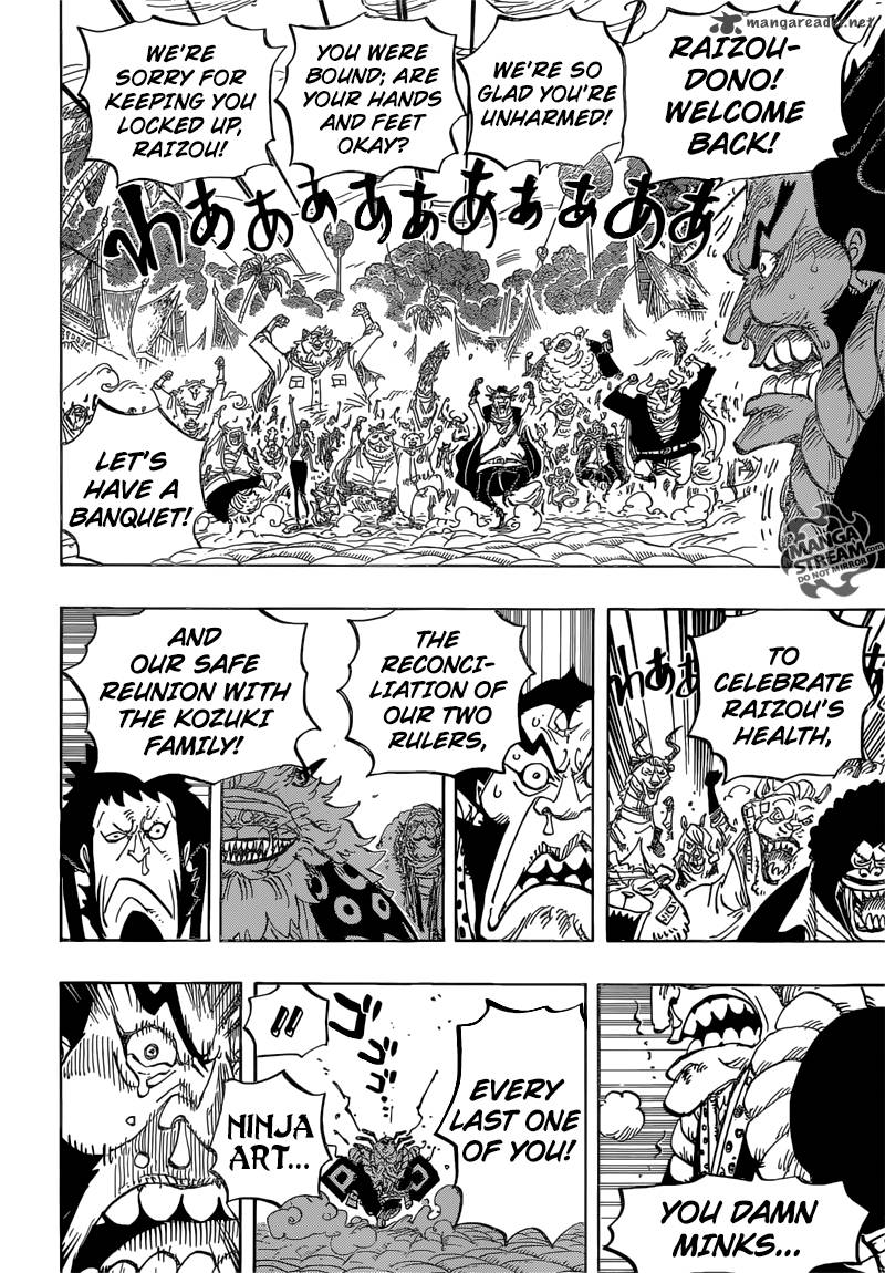 One Piece Chapter 820 - Page 16 in English