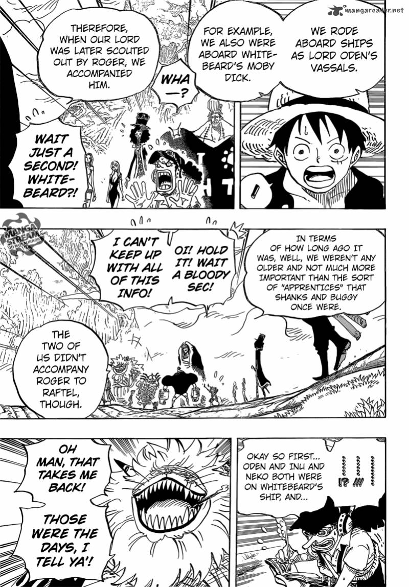 One Piece Chapter 820 - Page 5 in English