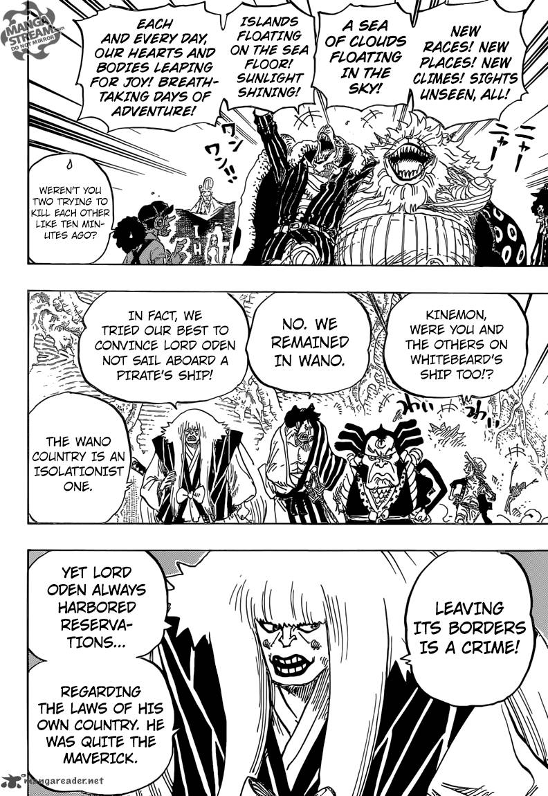 One Piece Chapter 820 - Page 6 in English