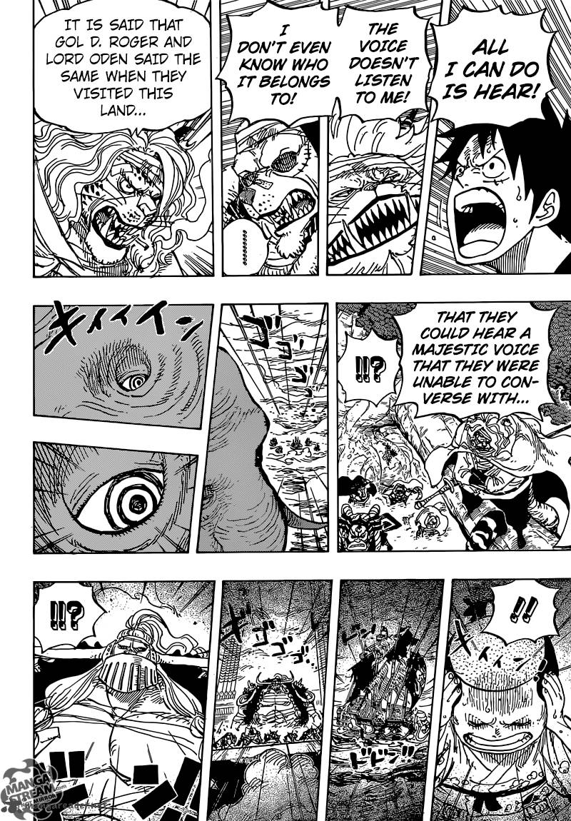 One Piece Chapter 821 - Page 10 in English