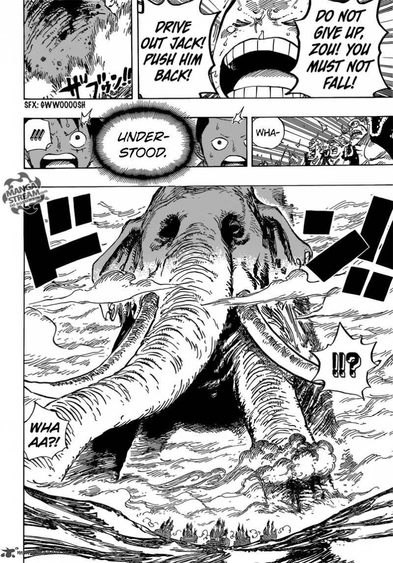 One Piece Chapter 821 - Page 14 in English