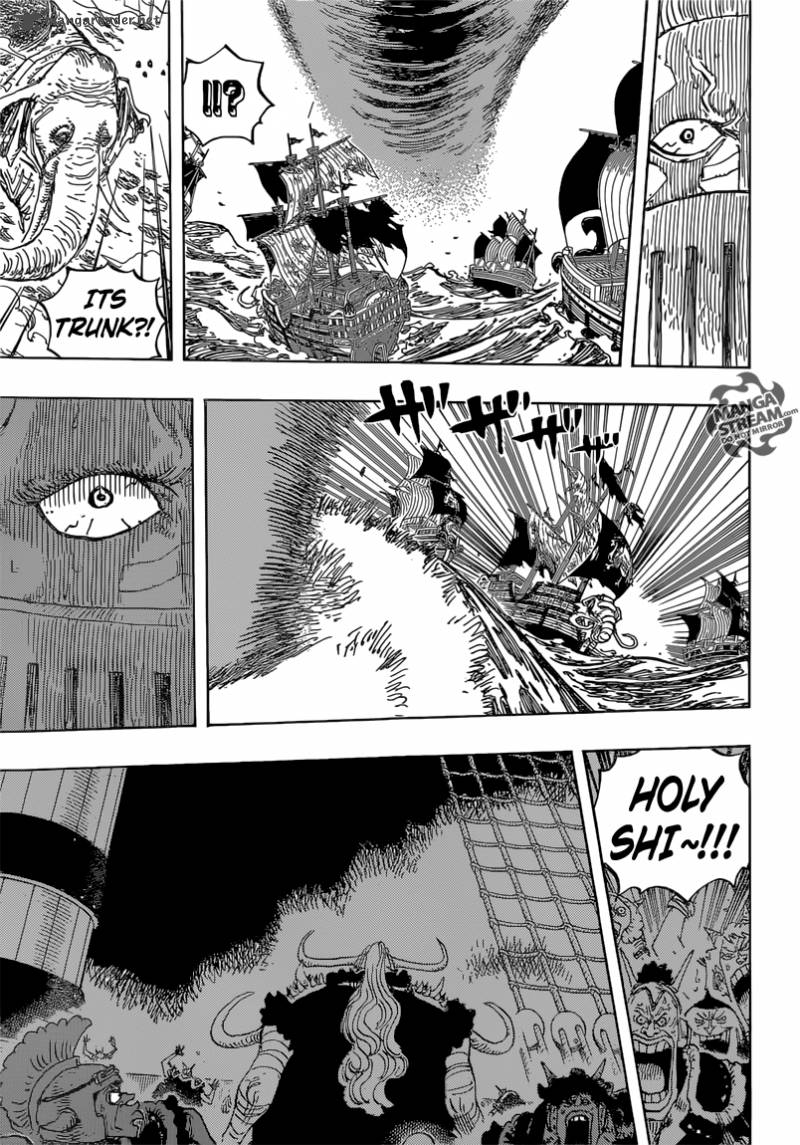 One Piece Chapter 821 - Page 15 in English