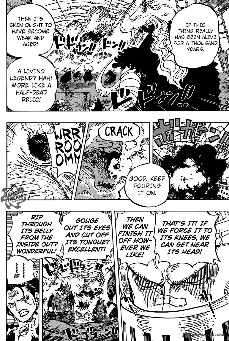 One Piece Chapter 821 - Page 8 in English