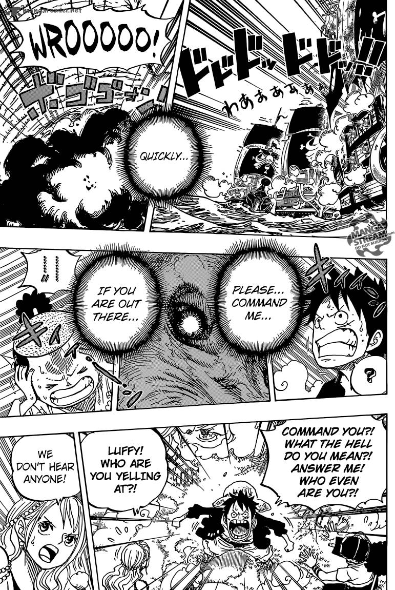 One Piece Chapter 821 - Page 9 in English