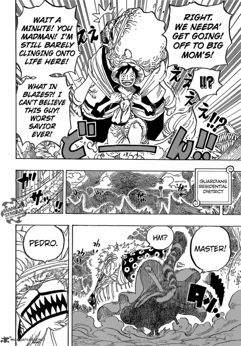 One Piece Chapter 822 - Page 10 in English
