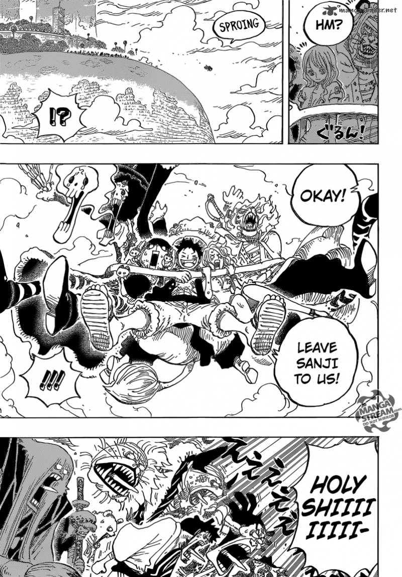 One Piece Chapter 822 - Page 17 in English