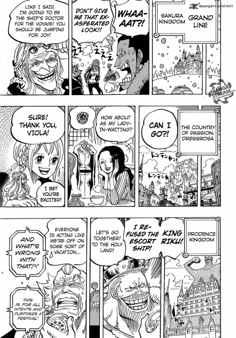 One Piece Chapter 823 - Page 11 in English
