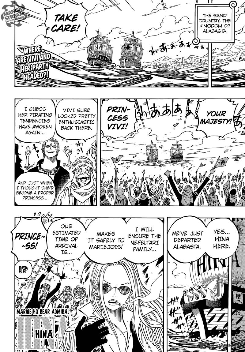 One Piece Chapter 823 - Page 4 in English