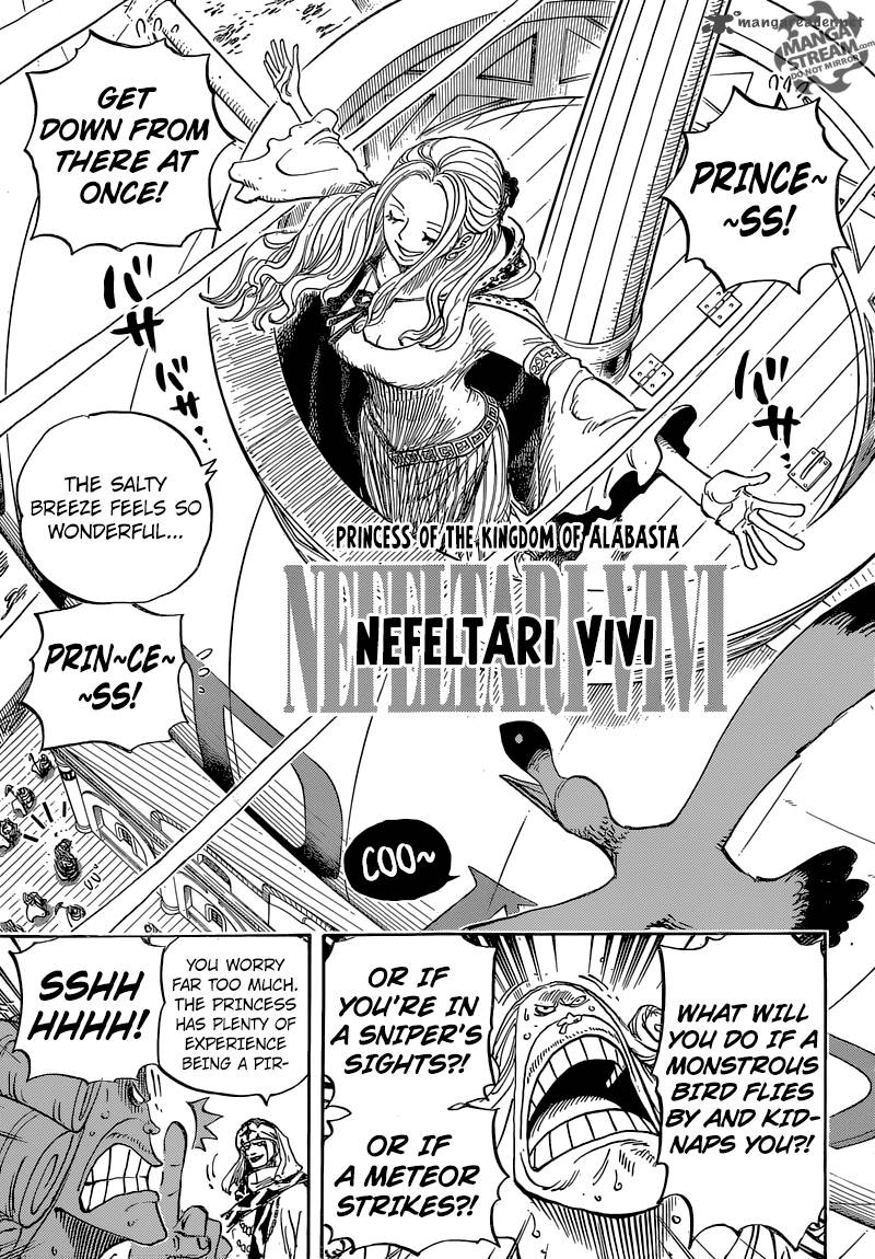 One Piece Chapter 823 - Page 5 in English