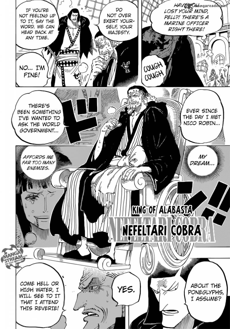 One Piece Chapter 823 - Page 6 in English