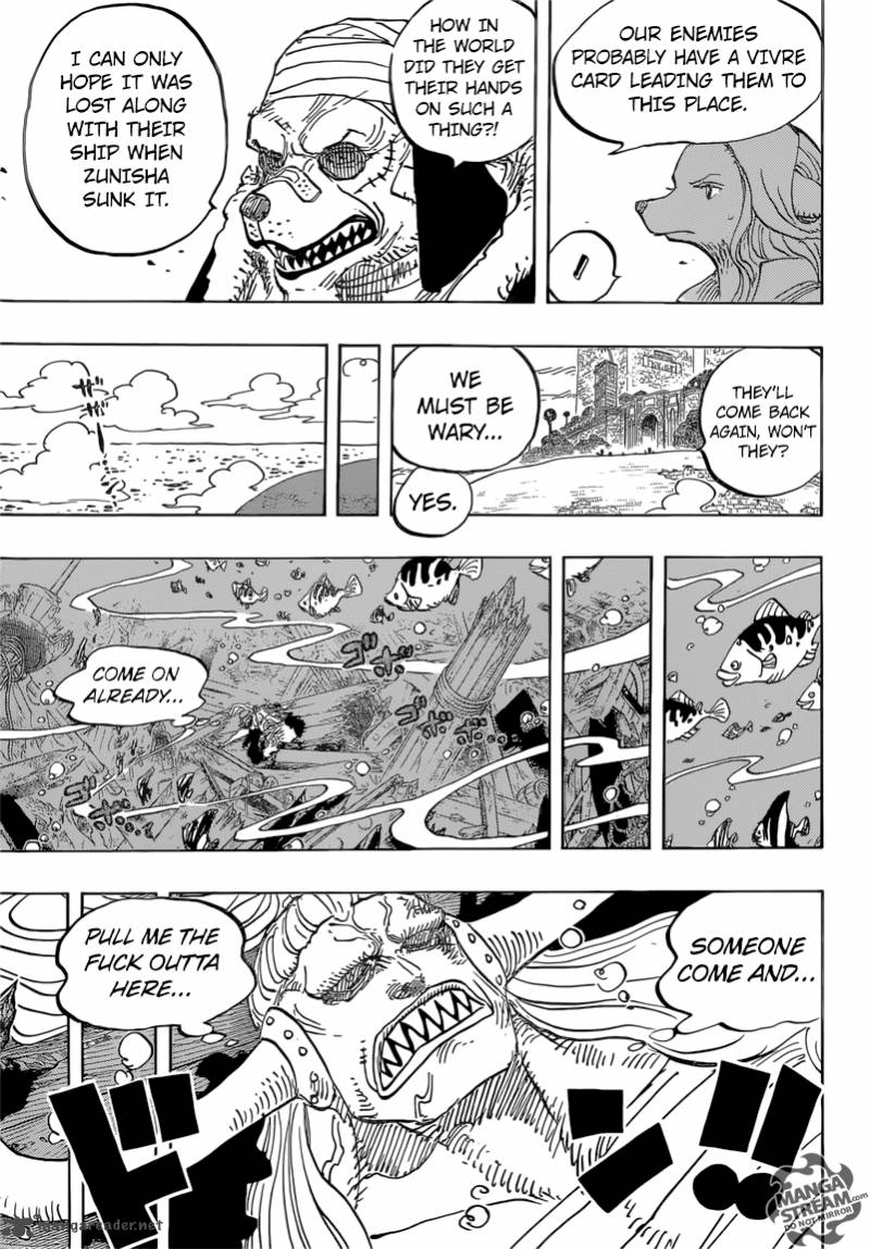 One Piece Chapter 824 - Page 10 in English