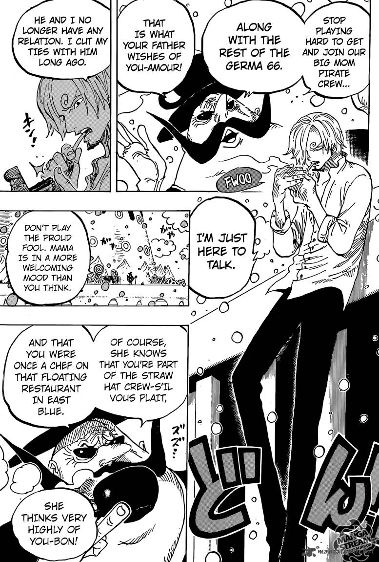 One Piece Chapter 824 - Page 17 in English