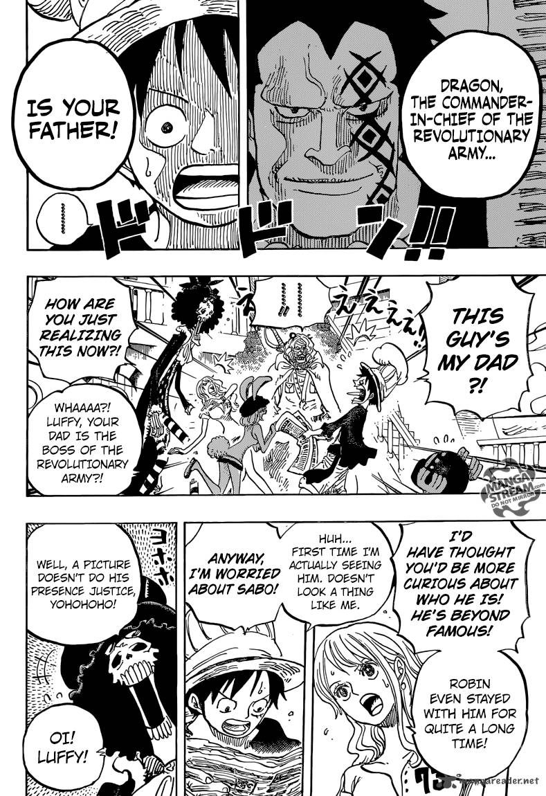 One Piece Chapter 824 - Page 5 in English