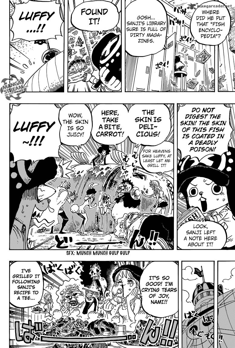 One Piece Chapter 825 - Page 12 in English