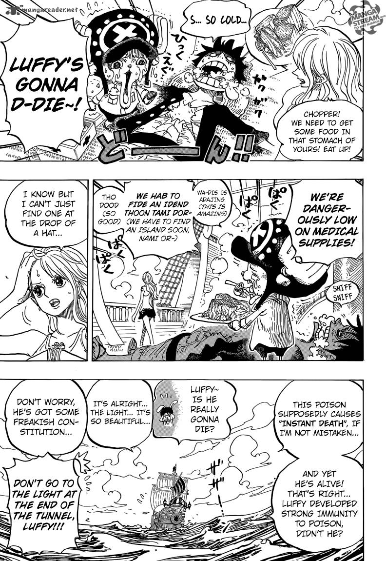 One Piece Chapter 825 - Page 13 in English