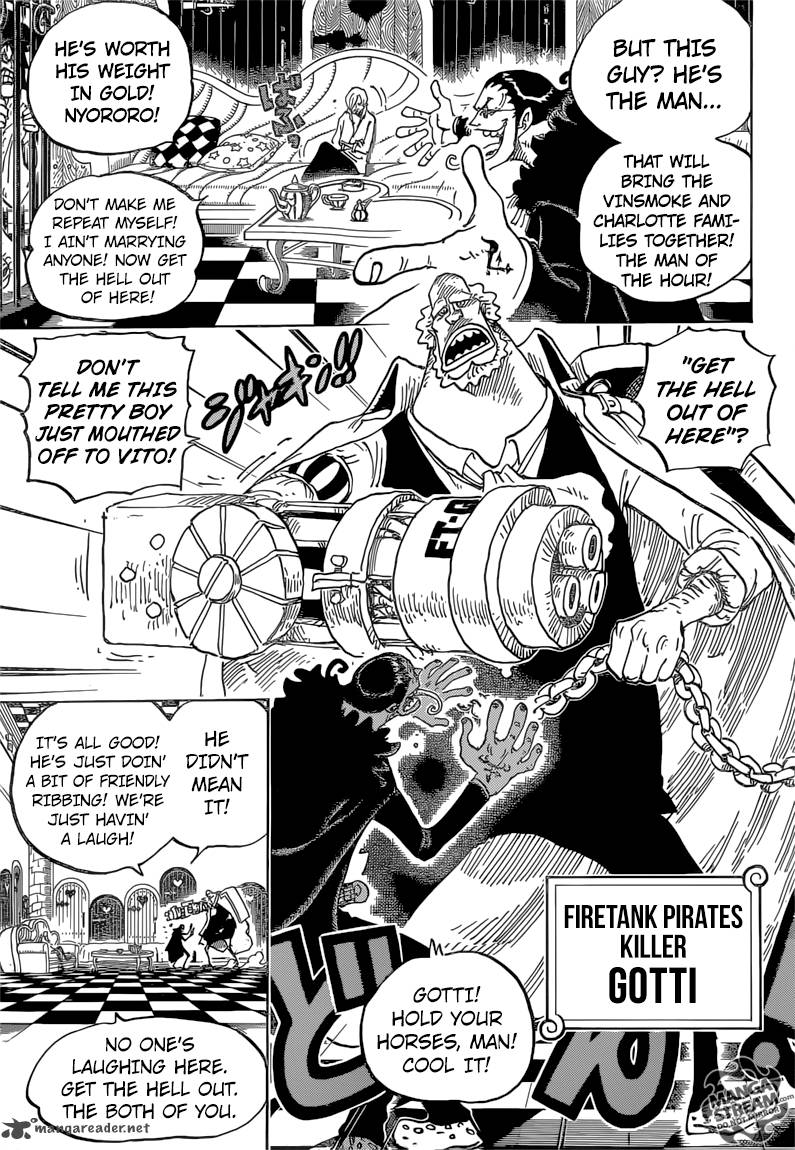 One Piece Chapter 825 - Page 7 in English