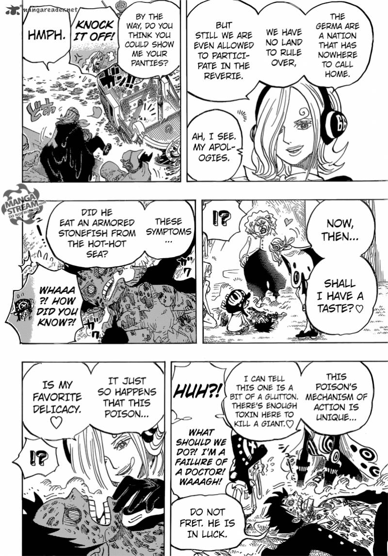 One Piece Chapter 826 - Page 12 in English