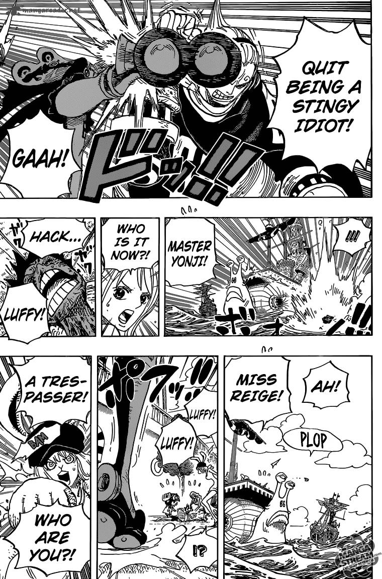 One Piece Chapter 826 - Page 9 in English