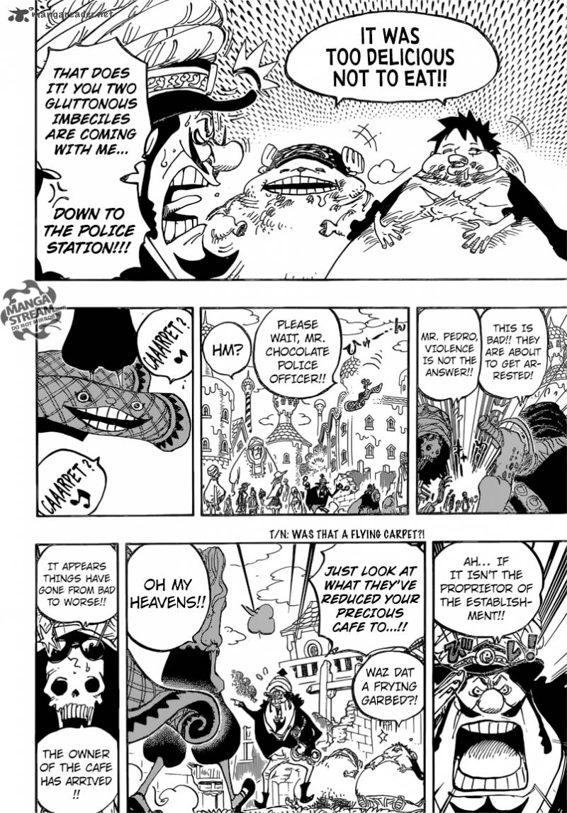 One Piece Chapter 827 - Page 10 in English