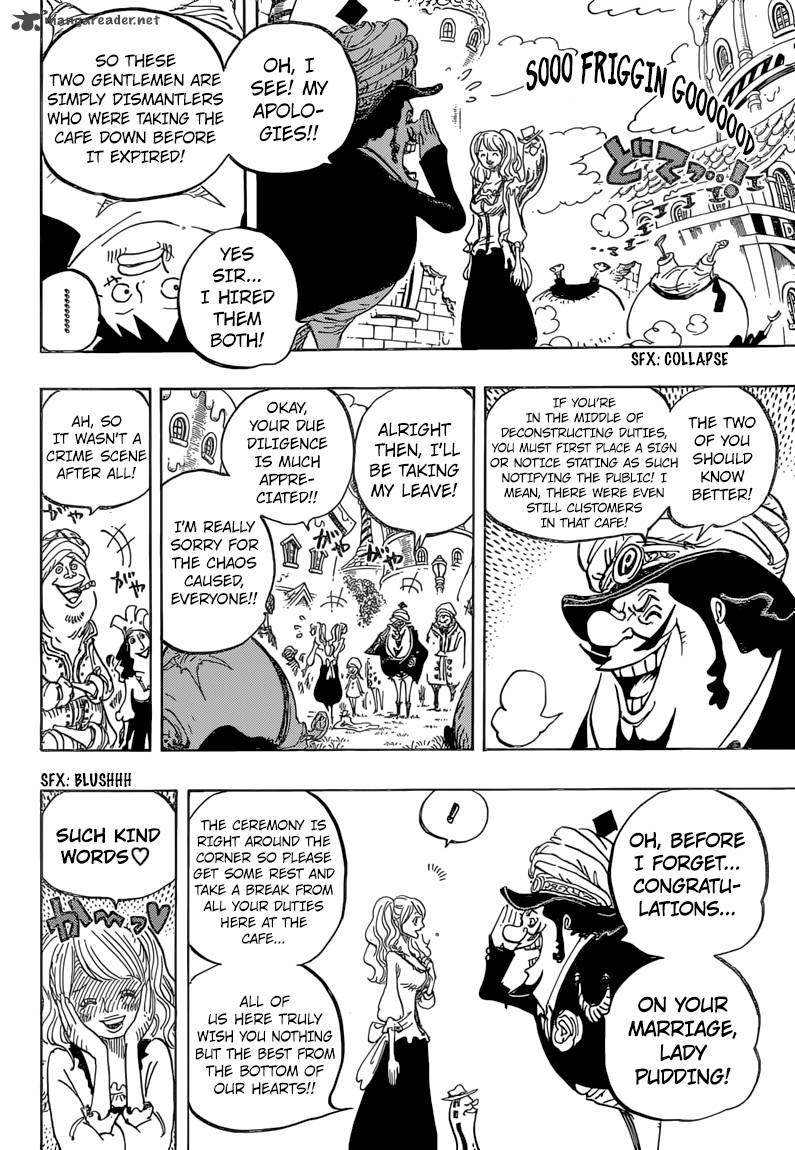 One Piece Chapter 827 - Page 12 in English