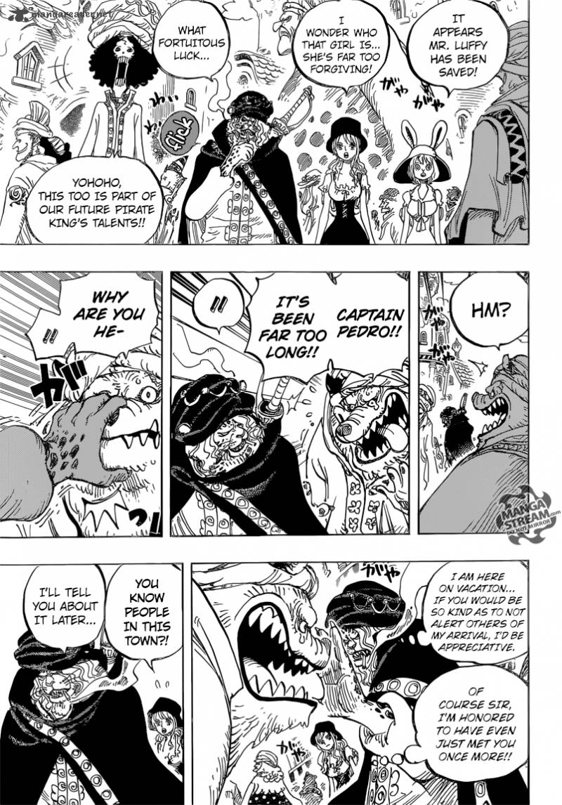 One Piece Chapter 827 - Page 13 in English