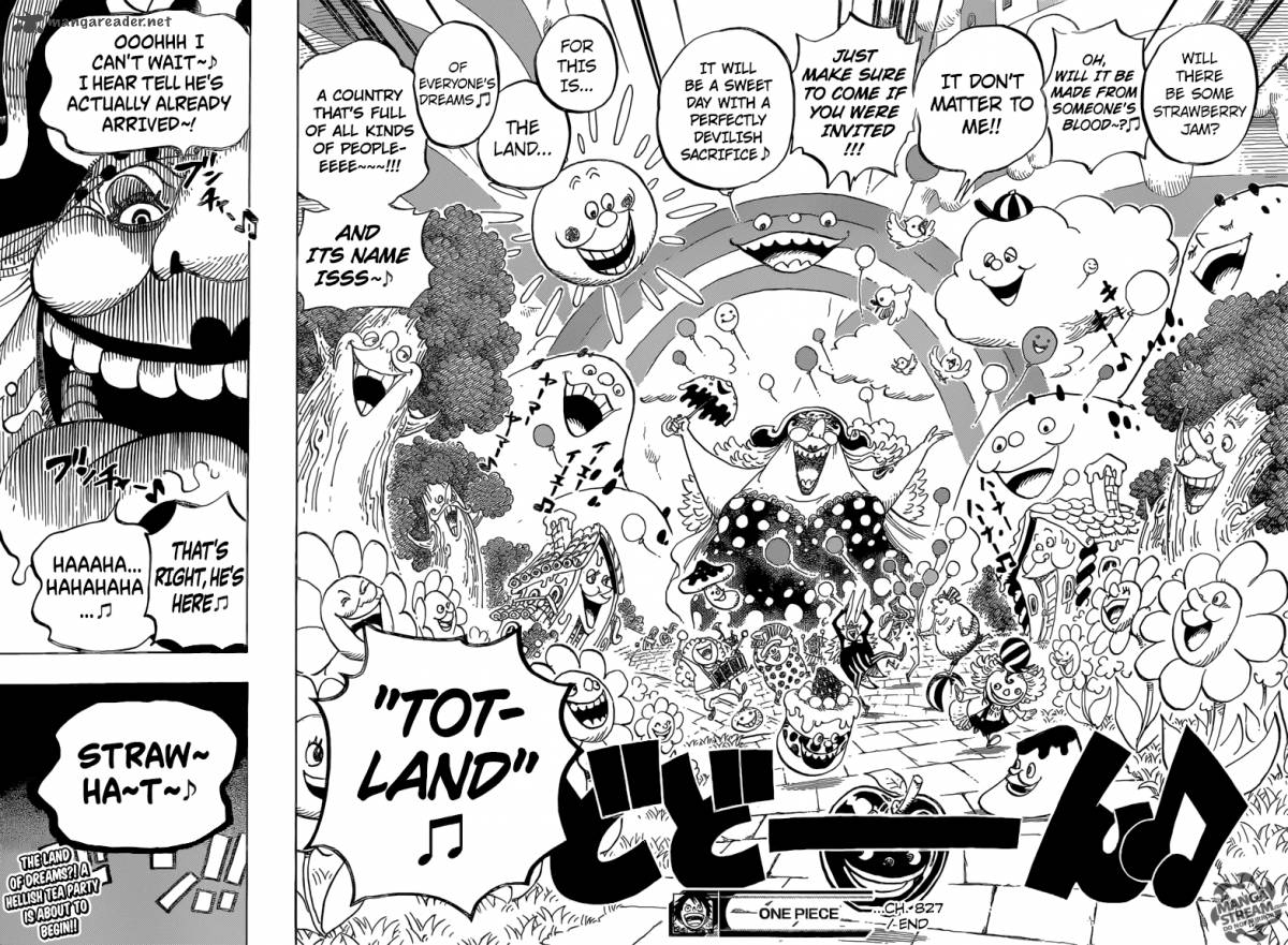 One Piece Chapter 827 - Page 18 in English
