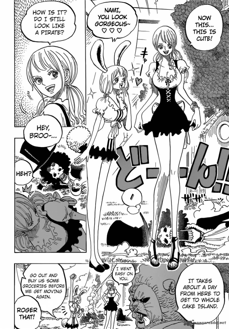 One Piece Chapter 827 - Page 6 in English