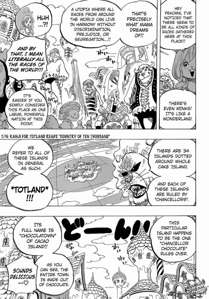One Piece Chapter 827 - Page 7 in English