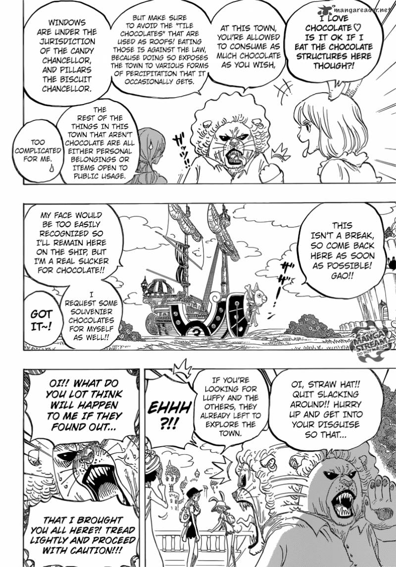 One Piece Chapter 827 - Page 8 in English