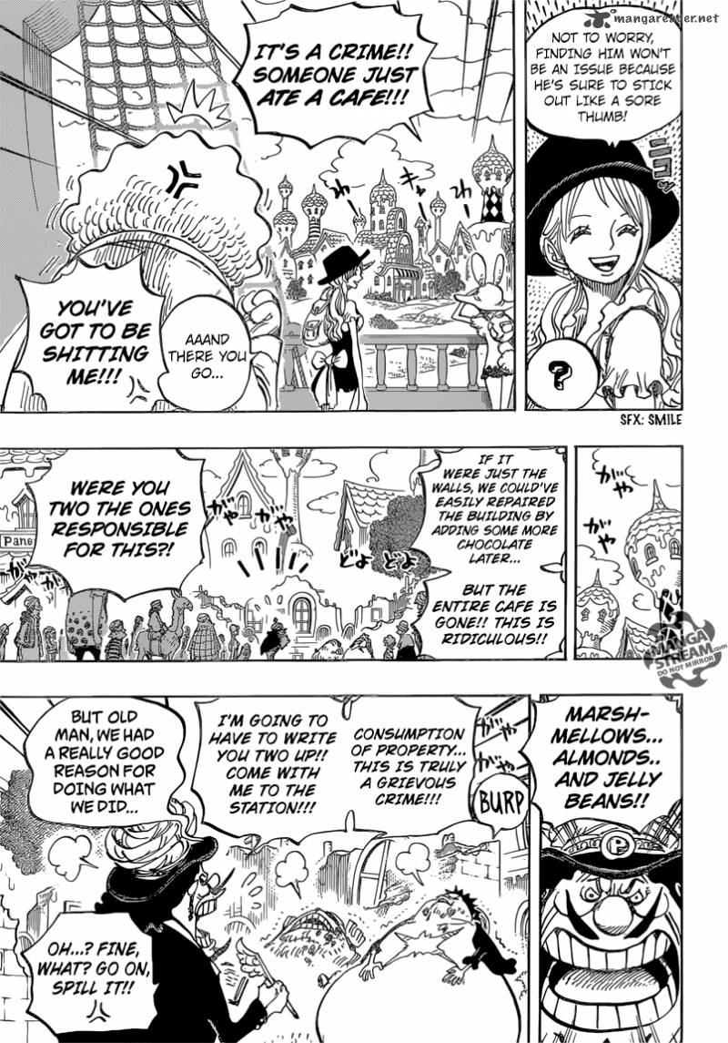 One Piece Chapter 827 - Page 9 in English