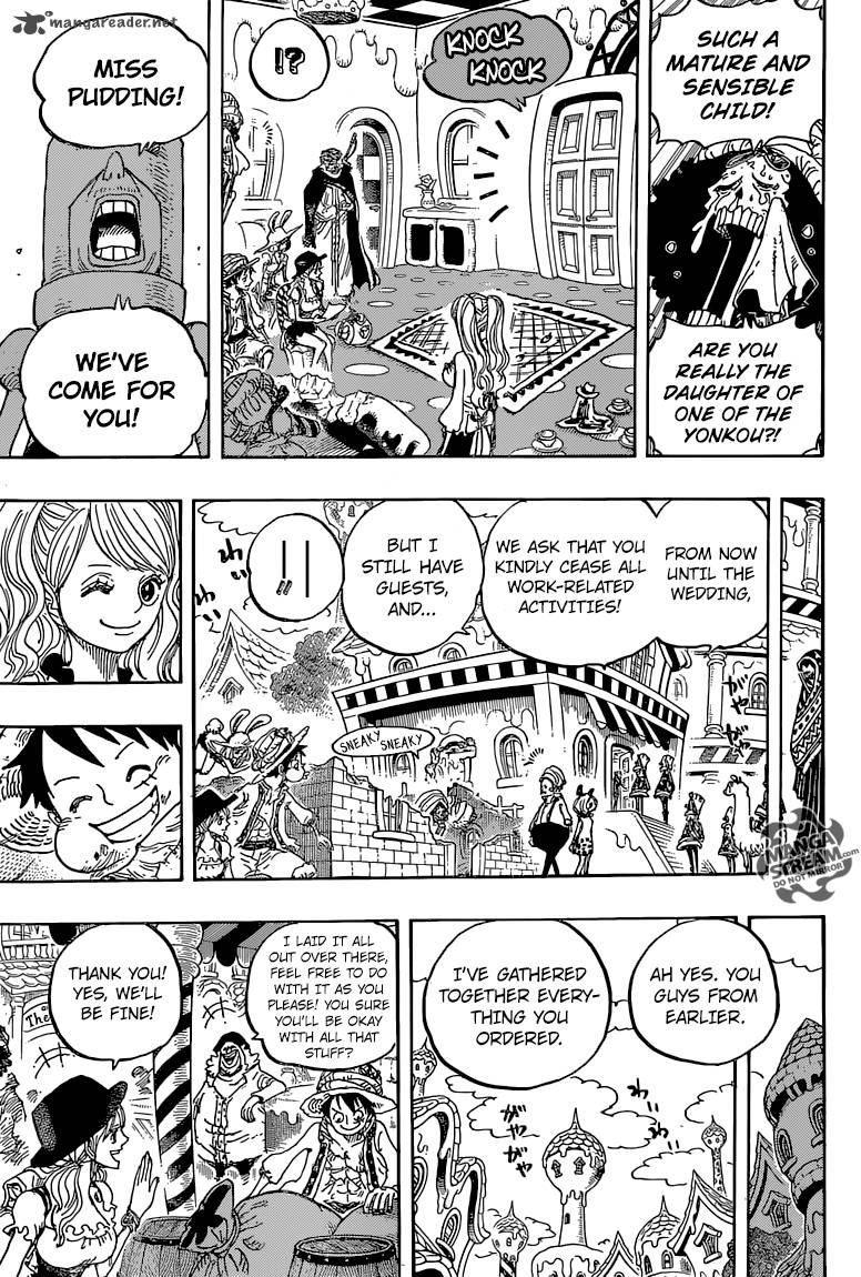 One Piece Chapter 828 - Page 13 in English