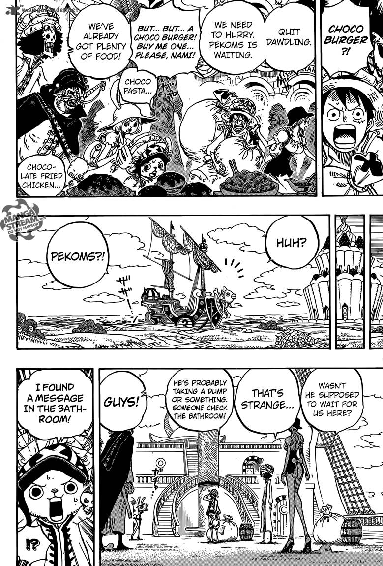 One Piece Chapter 828 - Page 14 in English