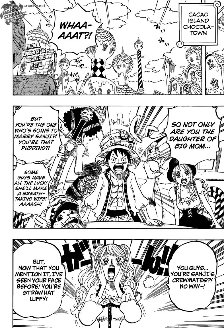 One Piece Chapter 828 - Page 4 in English