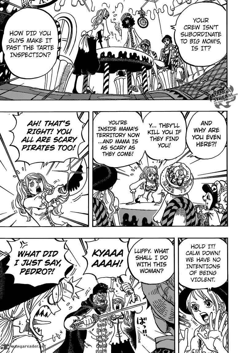 One Piece Chapter 828 - Page 5 in English