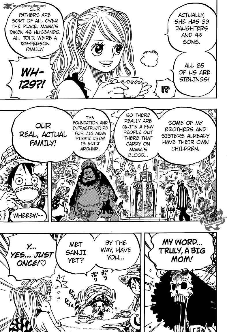 One Piece Chapter 828 - Page 7 in English