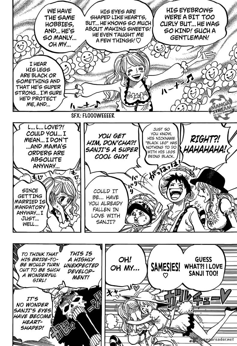 One Piece Chapter 828 - Page 8 in English