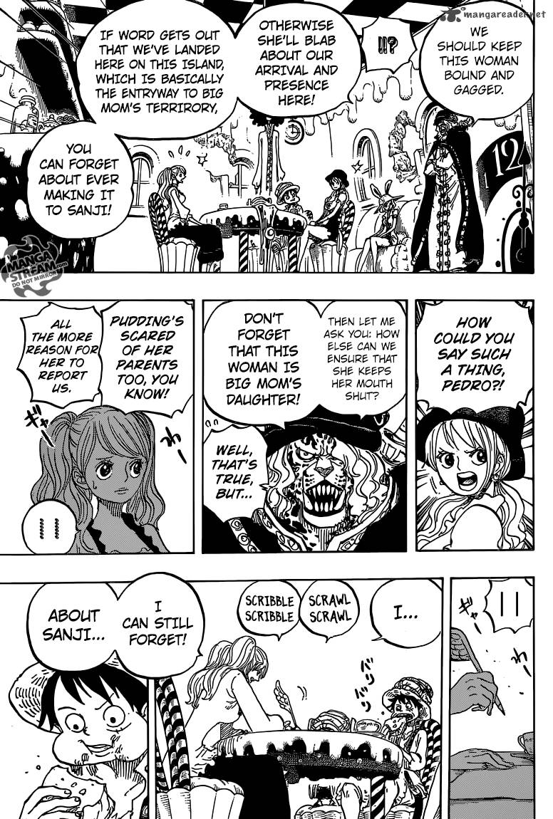 One Piece Chapter 828 - Page 9 in English