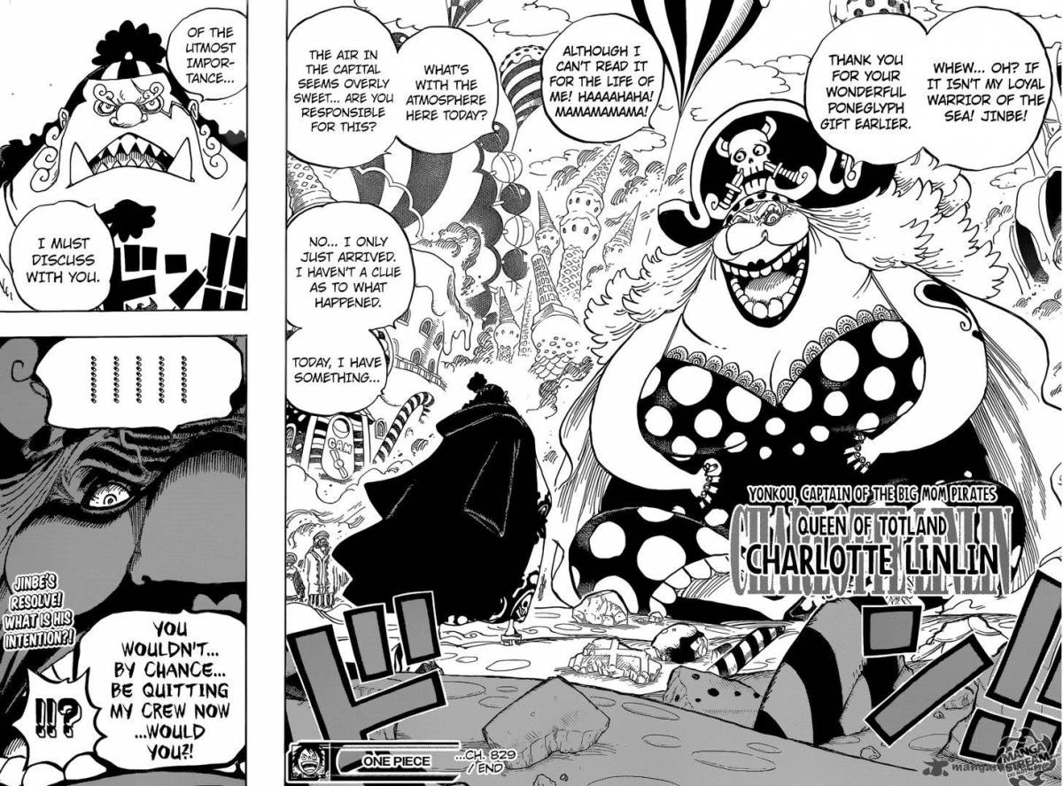 One Piece Chapter 829 - Page 16 in English