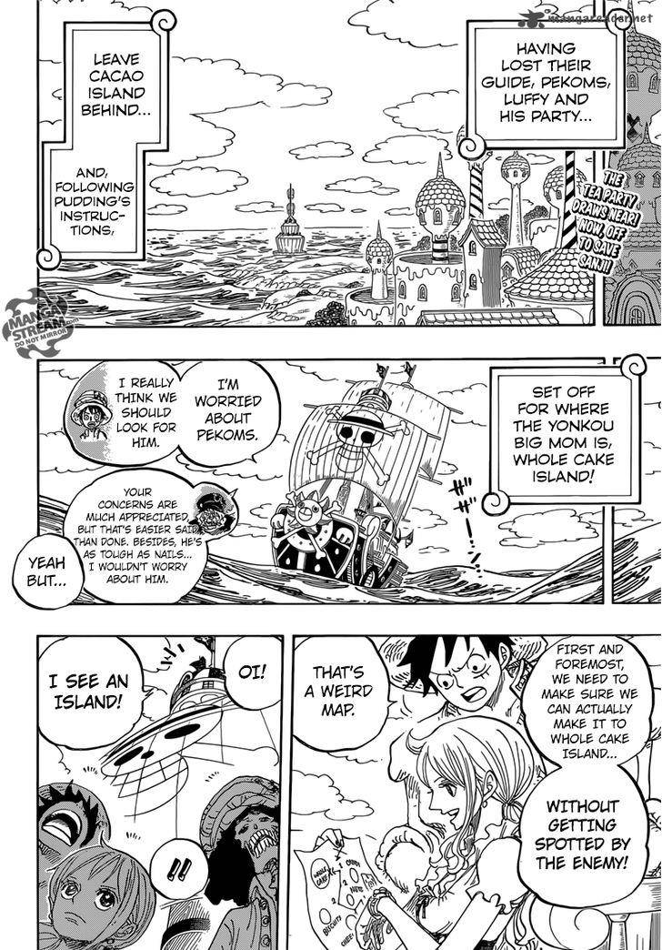 One Piece Chapter 829 - Page 3 in English