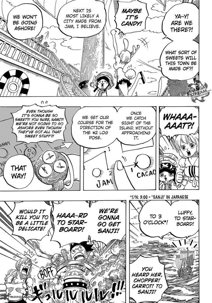 One Piece Chapter 829 - Page 4 in English
