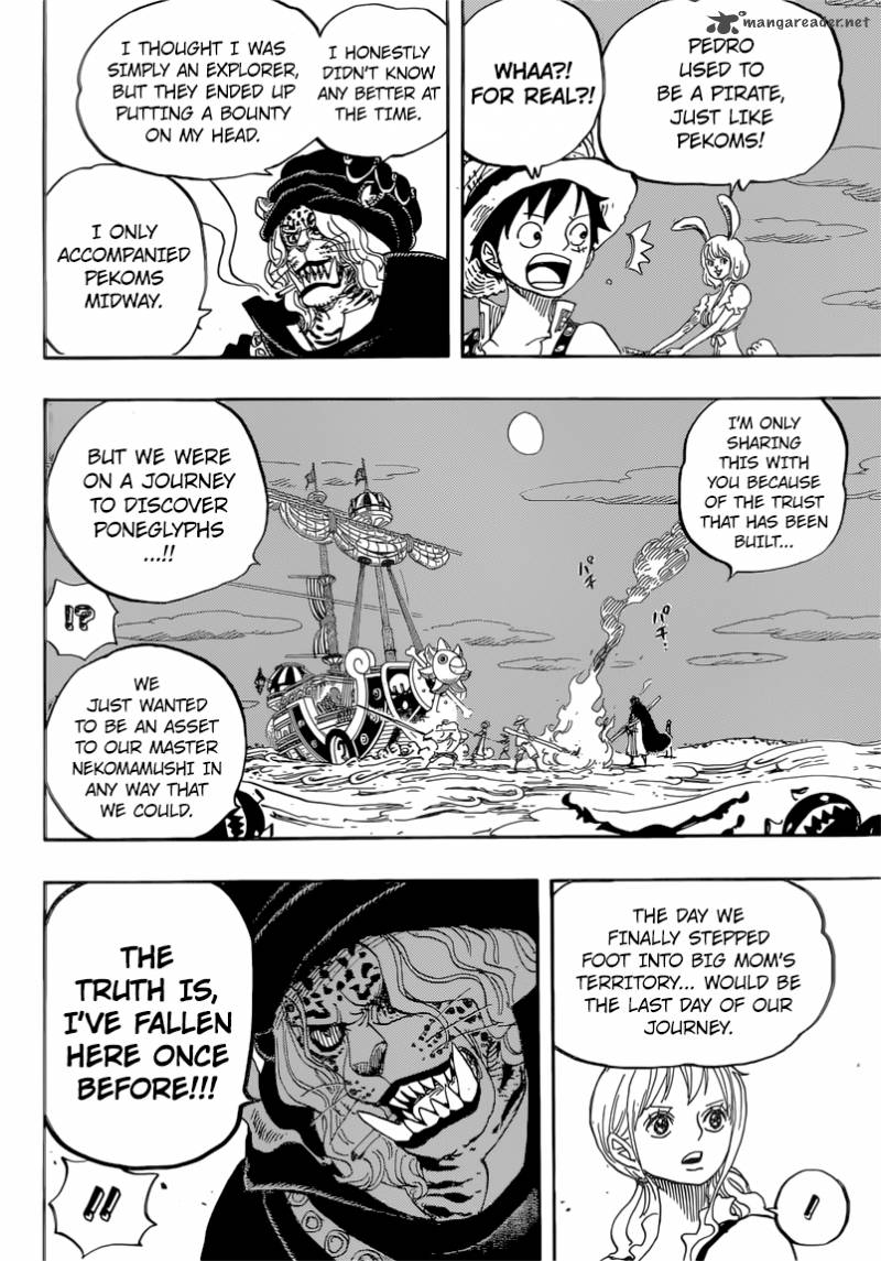 One Piece Chapter 830 - Page 12 in English