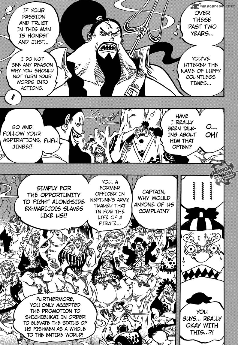 One Piece Chapter 830 - Page 3 in English