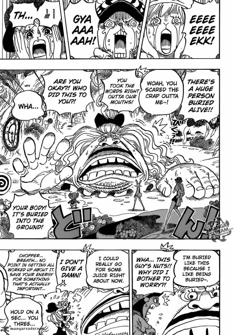 One Piece Chapter 831 - Page 17 in English