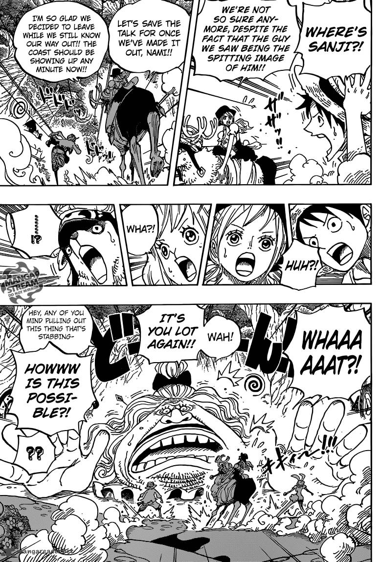 One Piece Chapter 832 - Page 11 in English