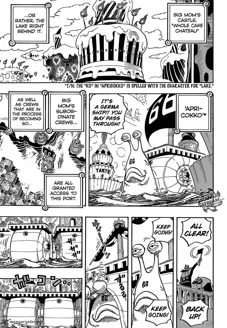 One Piece Chapter 832 - Page 15 in English