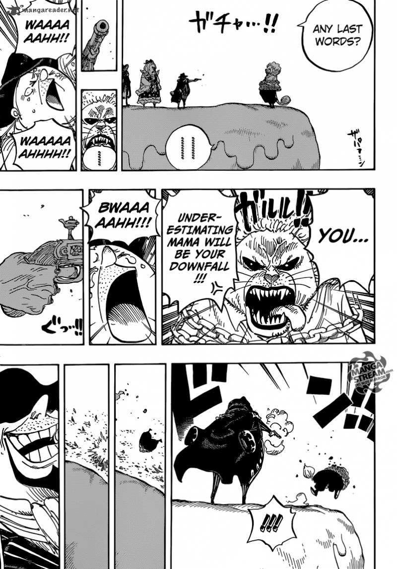 One Piece Chapter 834 - Page 13 in English