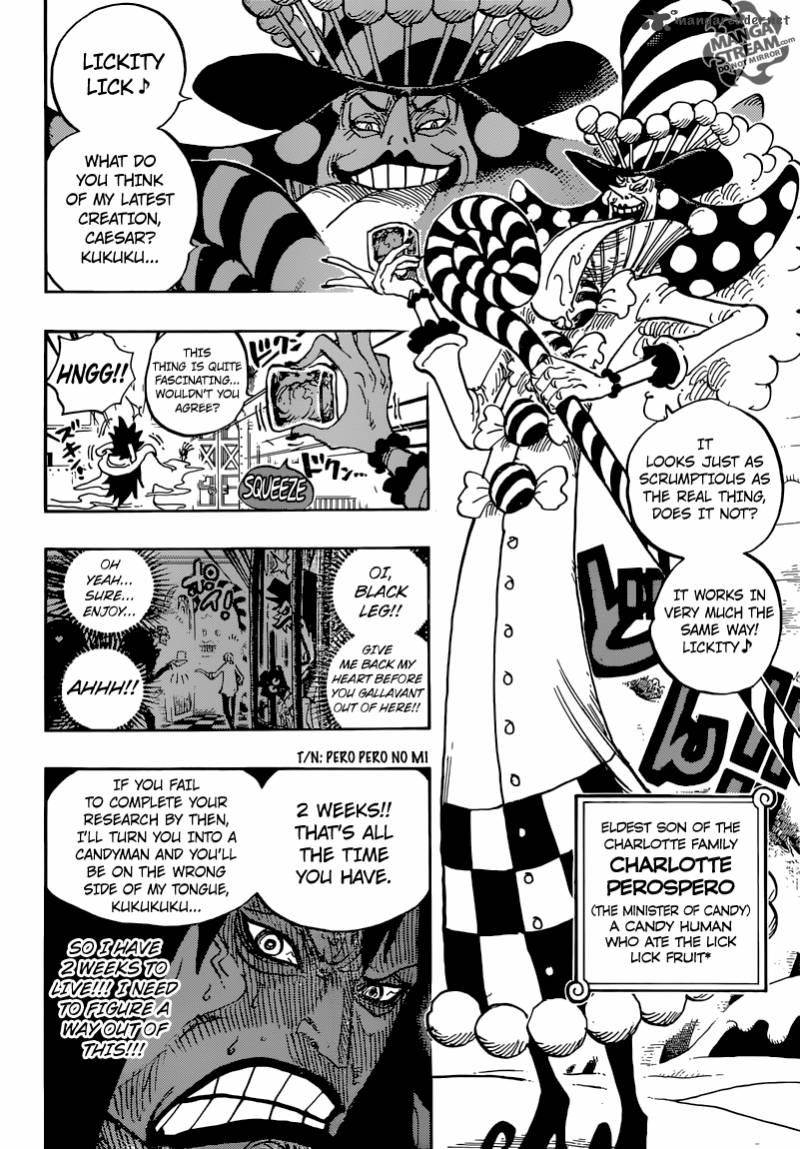 One Piece Chapter 834 - Page 18 in English