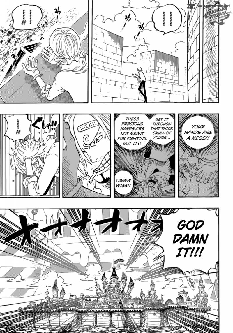 One Piece Chapter 834 - Page 5 in English