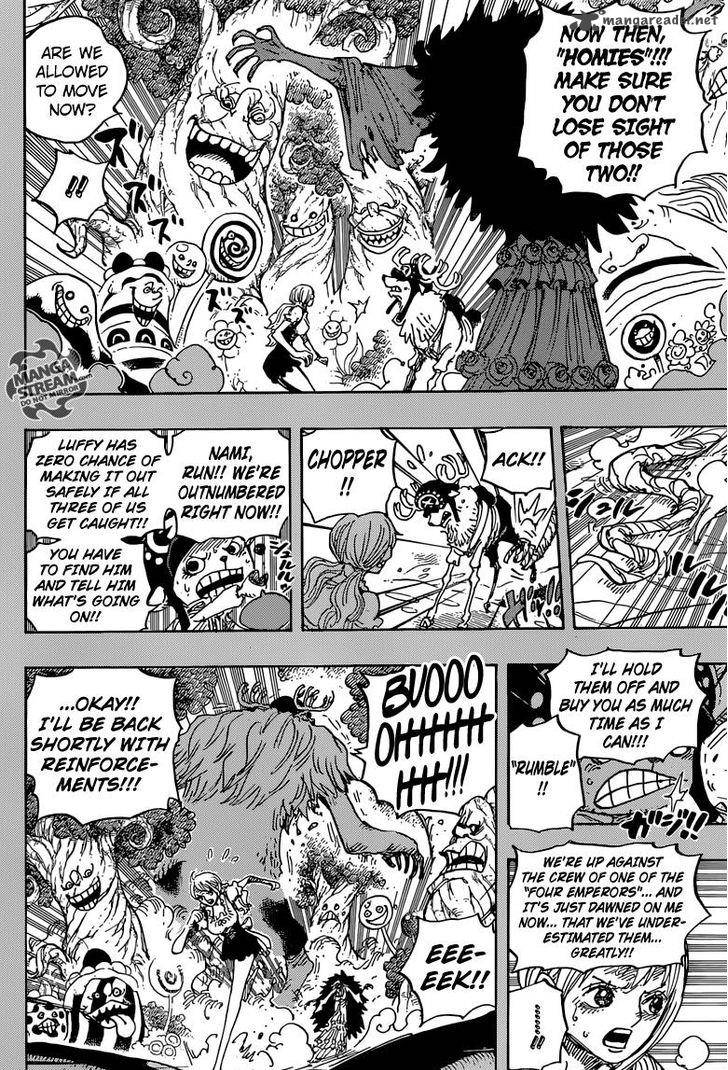 One Piece Chapter 835 - Page 14 in English